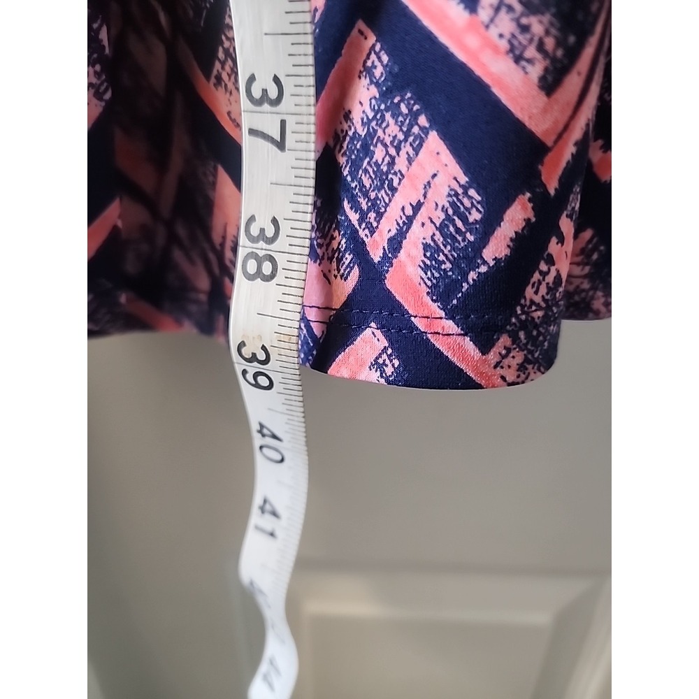 Liz Claiborne Neck Faux Wrap Dress Tie Belt Stretch Office Modest Corporate Lot - Picture 10 of 16